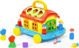 Glad lille hus på hjul til de mindste