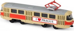 Retro metalsporvogn 16 cm Prag