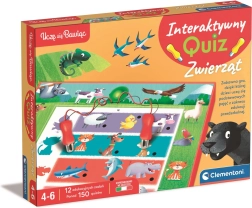 Interaktiv quiz Dyr CLEMENTONI (4–6 år)
