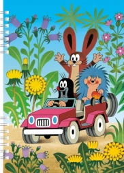 Notebog A5 med Spiralryg - Muldvarp