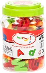 Magnetiske bogstaver og tal til børn, 78 stk.