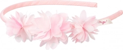 Souza! - hårbøjle med tylblomster