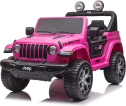 Elektrisk legetøjsbil til børn BABY MIX JEEP WRANGLER RUBICON pink