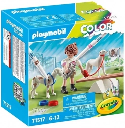 Playmobil Farvetræning med hunde