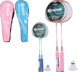 Børne-badminton med bold fra MaDe