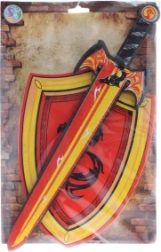 Skumsværd og skjold til børn