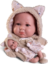 Realistisk babydukke Antonio Juan Luca med blødt krop 42 cm