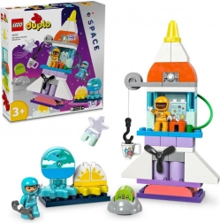 LEGO® DUPLO® 10422 Rum-eventyr med rumfærge 3-i-1