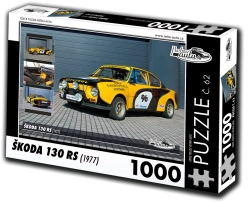 Puslespil RETRO-AUTA Škoda 130 RS (1977) – 1000 brikker