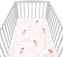 Bomuldslagen til tremmeseng NEW BABY Feer 120×60 cm