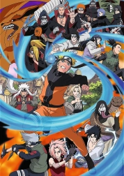 Puzzle Premium Plus NARUTO SHIPPUDEN 1000 brikker