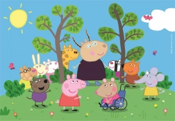 Maxi-puslespil Peppa Pig med venner 24 brikker