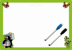 Dobbeltsidet viskelig tegneunderlag Muldvarpen A4