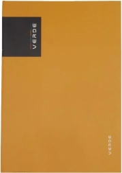 Noteshæfte A5 VERDE sennepsgul