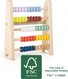 Træregnetavle small foot Educate