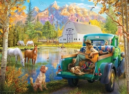 Puslespil Syngende sø 1000 brikker EUROGRAPHICS