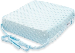 New Baby Standard Minky blå børneforhøjer til stol