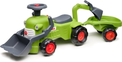 Traktor til kørsel med trailer, læsser og skovl fra Falk