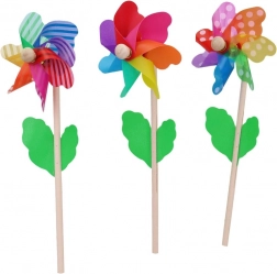 Trævindmølle 12 cm, 3 varianter