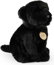 Miljøvenlig sort panter i plys, 23 cm
