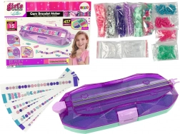 Sæt til at lave armbånd farverige perler Kreator