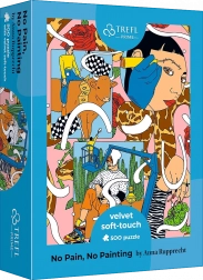 Trefl puslespil Velvet Soft Touch UFT 500 brikker – ingen smerte, ingen malerier