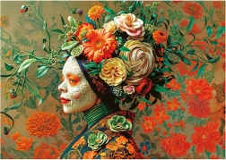 Puslespil Dronningen af Firben 1000 brikker