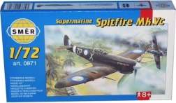 Model af flyet Supermarine Spitfire MK.VC