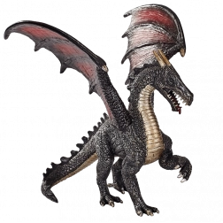 mojo ståldrage – detaljeret samlerfigur