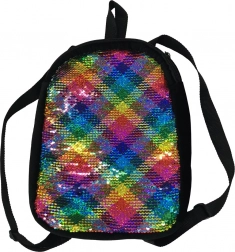Rygsæk med pailletter