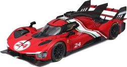 bburago ferrari 499p modificata 1:18 rød racermodel