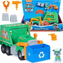 Paw Patrol – Rockys genbrugsbil med figur 38 cm