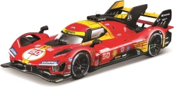 Bburago Ferrari 499P 1:43 24h Le Mans 2024 i hardcase