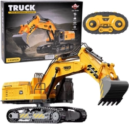 Bygbar fjernstyret gravemaskine 2,4 GHz – 133 dele