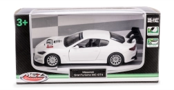 Metalmodel MASERATI GranTurismo MC GT4 1:43 med åbningsbare døre og pull-back