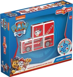 Geomag magnetiske klodser Magicube Paw Patrol – Marshall i brandbil