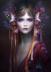 Grafika puslespil Blomst 500 brikker