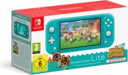 Nintendo Switch Lite turkis + ANIMAL CROSSING: NEW HORIZONS (bundle)