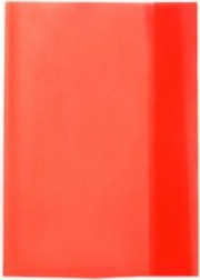 Oxybag omslag til A4-hæfte rød