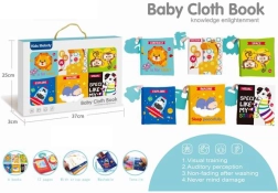 Stofbøger til børn med dyr og bidering