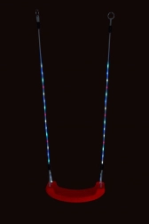 2Kids Toys børne plastiklysende gynge – rød