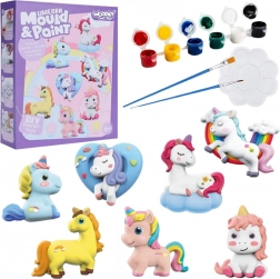 Woopie kreativt sæt gipsafstøbninger og maling – enhjørninger