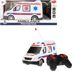 RC ambulance med fjernstyring og lyseffekter
