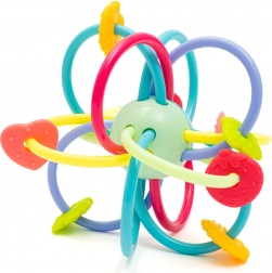 Silikonebidering med rangle BABY MIX