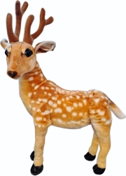 Plysbjørn hjort 55 cm