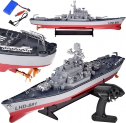 RC krigsskib LHD-881 i skala 1:390