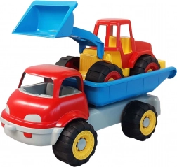 Androni lastbil med læssemaskine Matteuz