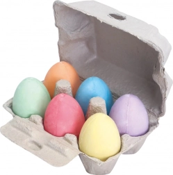 Æggeformet pastelkridt sæt fra Bigjigs Toys