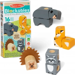 Træbyggesæt Skovvenner 16 dele MELISSA & DOUG