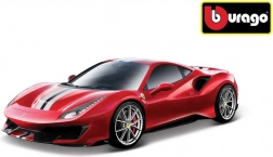 Metalmode l Bburago Ferrari 488 Pista 1:24 rød